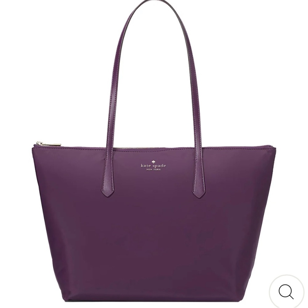 Kate Spade Kitt Large Tote in Rich Plum